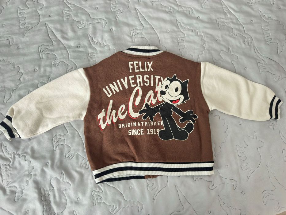Детско бомбър  яке на Zara Felix the Cat