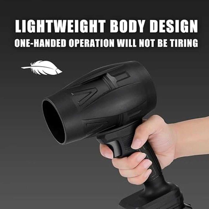 Преносим Турбо Сешоар С Батерия, 48V-Lithium, Къмпинг, Скара, Риболов