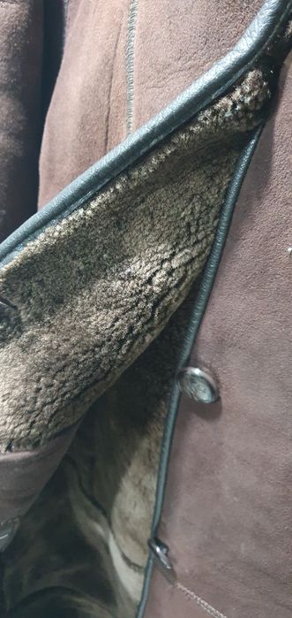 Дубленка натуралка женская 44