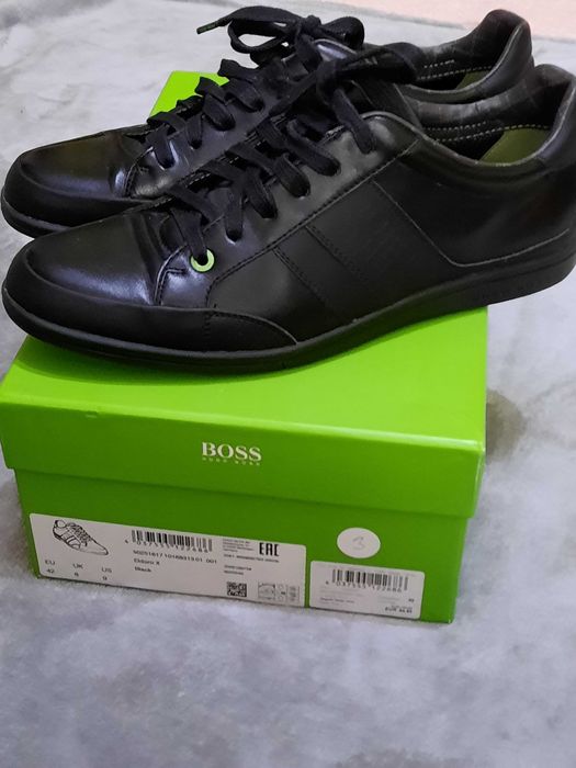 Papuci Hugo Boss piele