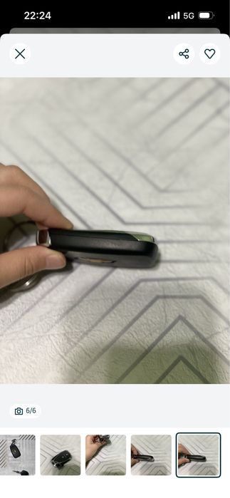 Ключ на мәшине есть Chevrolet tracker