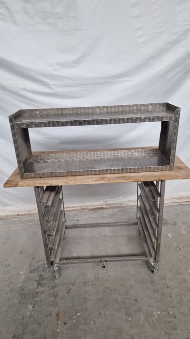 Рафт / полица за стена изцяло от неръждаема стомана