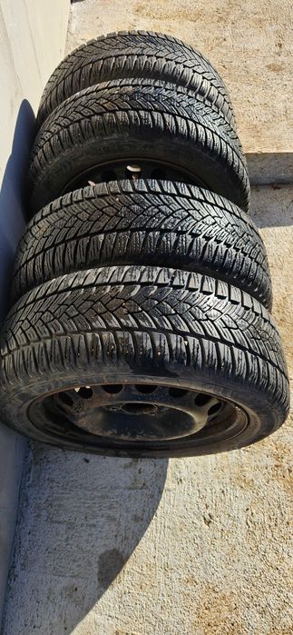 Зимни гуми Fulda 195 50 15+железни джанти за Мицубиши Колт 6