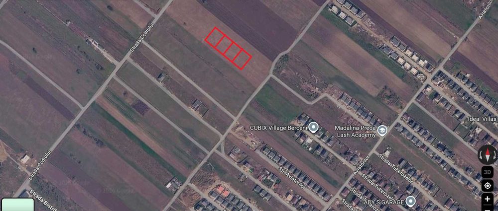 Teren intravilan com Berceni - zona Bistrita/Aviatorilor