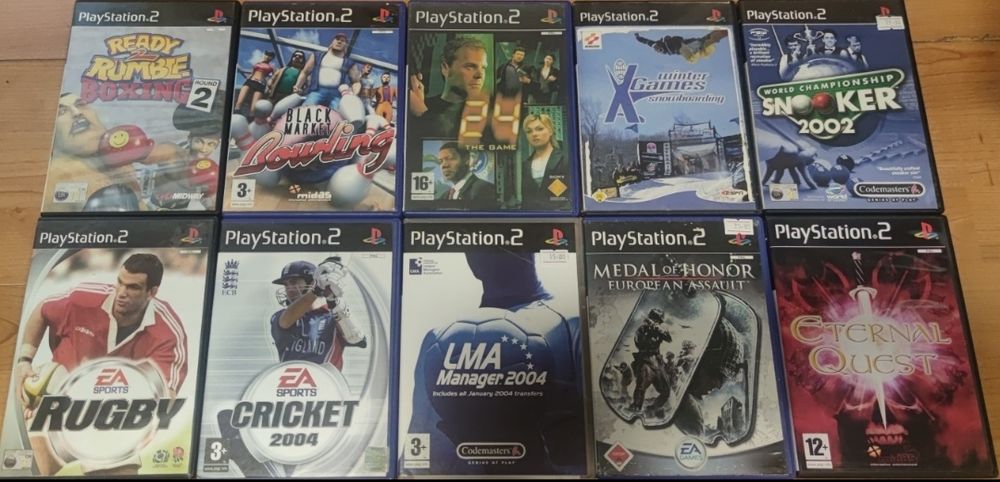 PS2-Игри/Всяка по 10 лева/