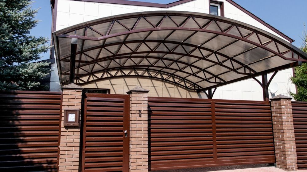 Автонавесы откатные Ворота