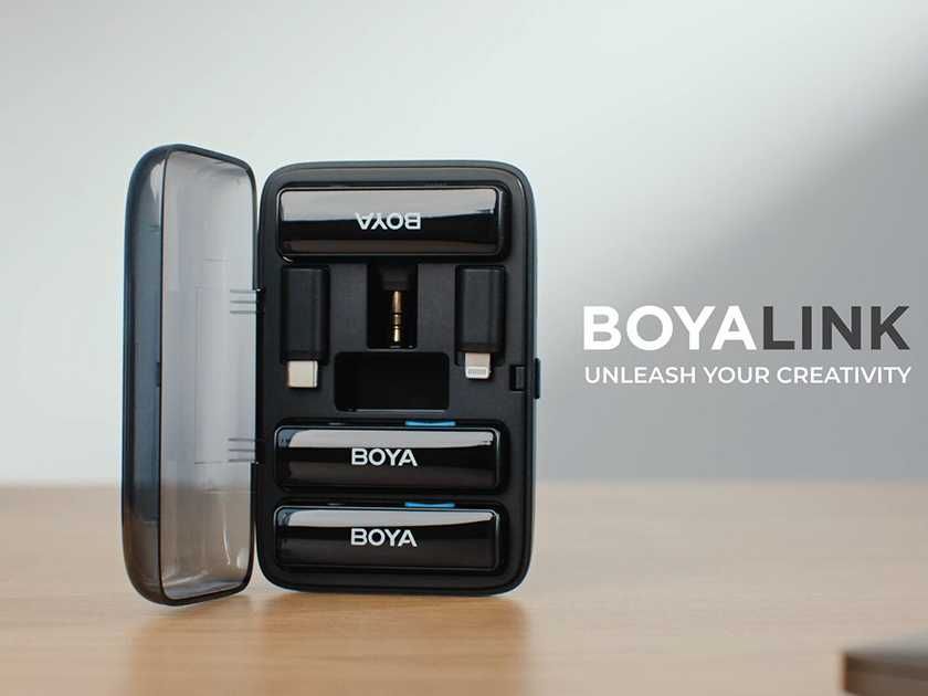 Boyalink Петличный микрофон универсальный camera iphone samsung