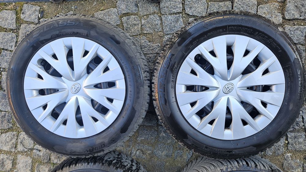 Джанти 15 5х100 Toyota оригинални с гуми и датчици