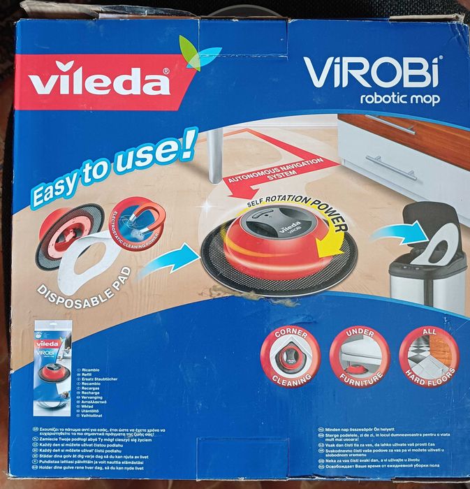 Mop robotizat Vileda ViRobi