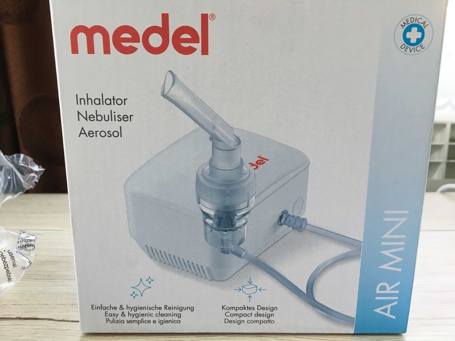 Гаранционен Мини инхалатор за аерозолна терапия, Medel Air Mini