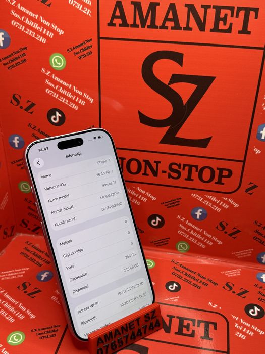 Iphone 17 Amanet SZ Non Stop
