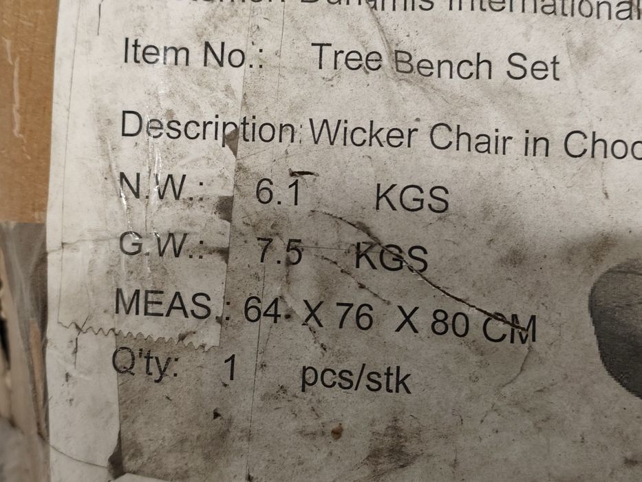 Нови ратанови столове стол фотьойл