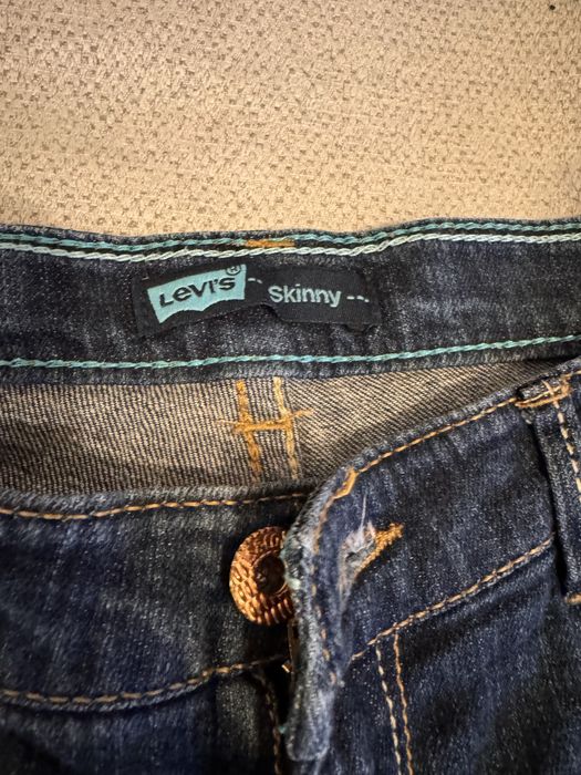 Детски дънки Levis за момичета размер 160см