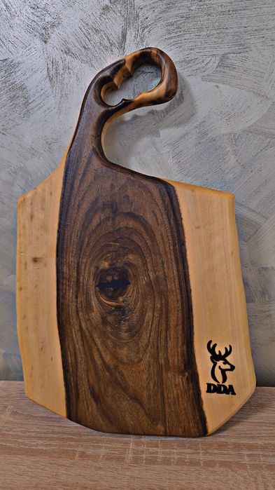 Tocătoare din lemn masiv de nuc