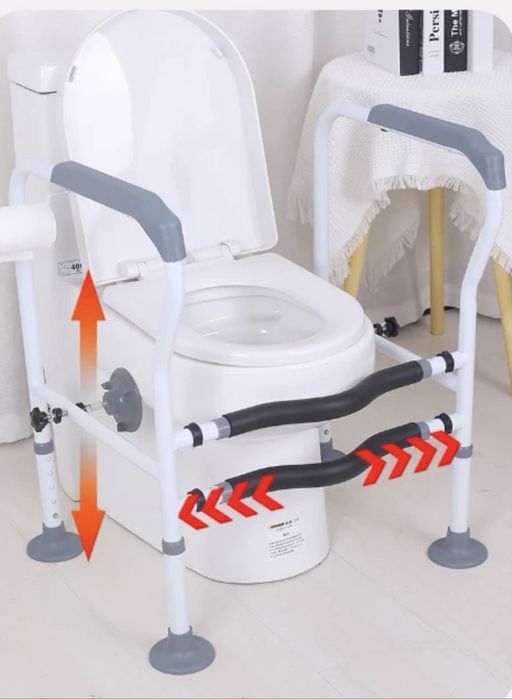 Поручни для унитаза / Туалетный подлокотник с опорой