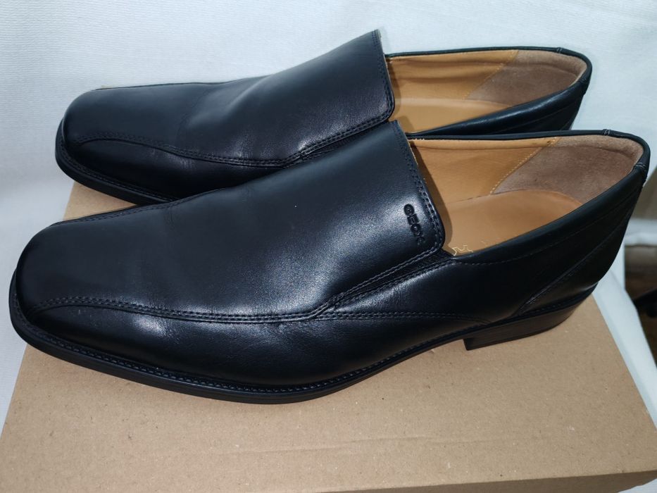 Удобни мъжки обувки от естествена кожа Geox Respira №46