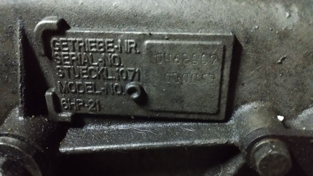Скоростна кутия ZF6hp21 BMW