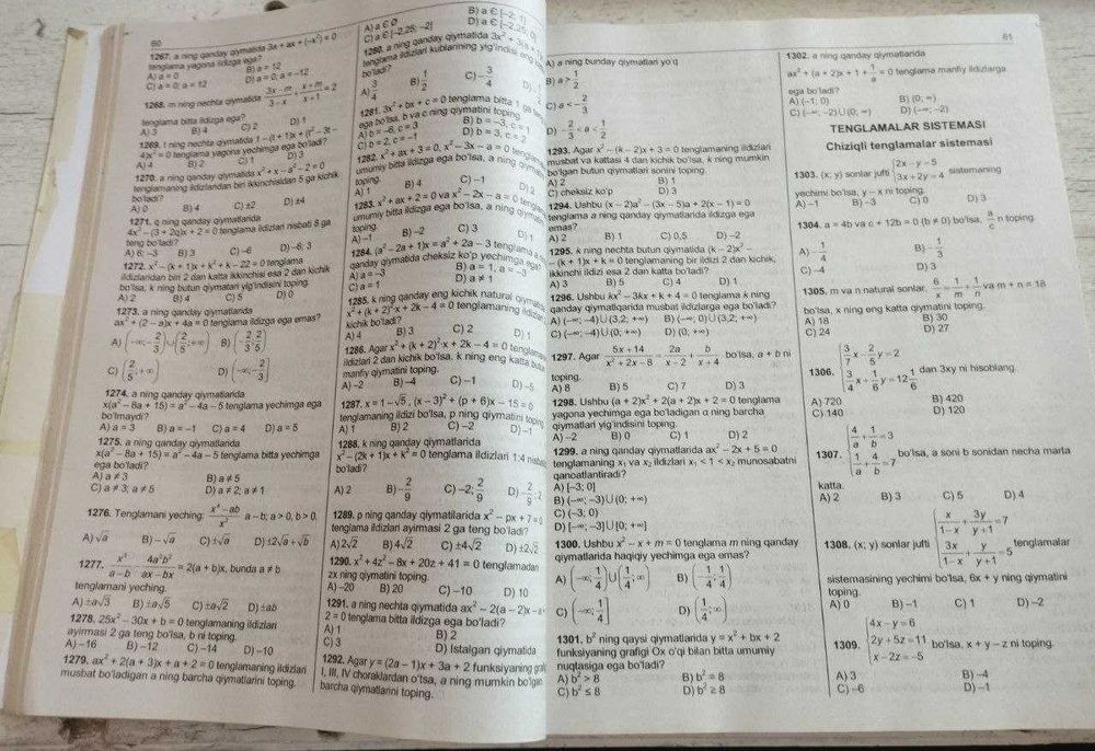 Matematika to'plamlar