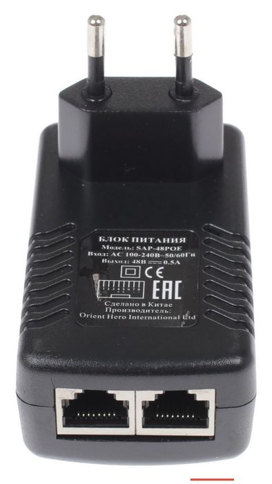 Коммутатор POE Switch для питания видеокамер