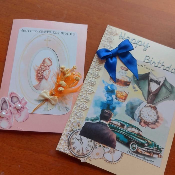 Букет от вечни рози и светещи пеперуди