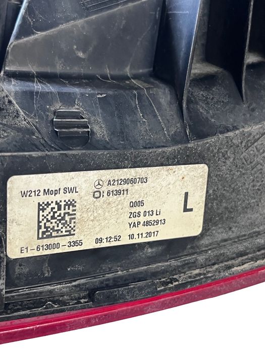 Lampa Spate / Stop Stanga Spate Mercedes-Benz E-Class W212 2013 Faceli