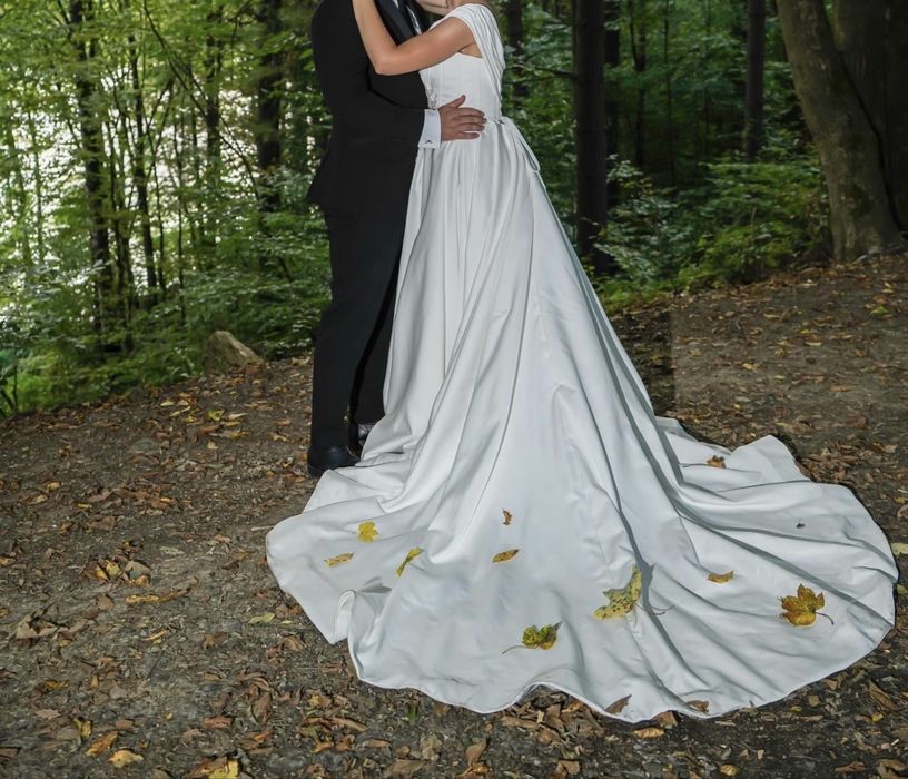 Rochie de mireasă curățată profesional