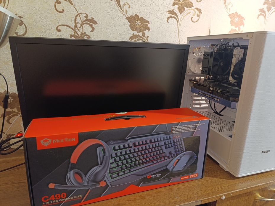 Мощный Компьютер в комплекте! Core i7, SSD M2, HDD,