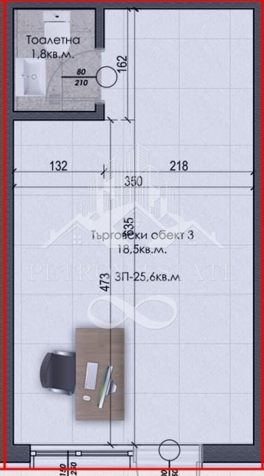 Продава се Офис в Велинград - 26 кв.м за 1105 €/кв.м - Снимка #1