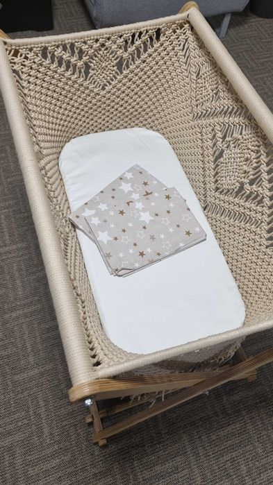 Колыбель макраме для младенца