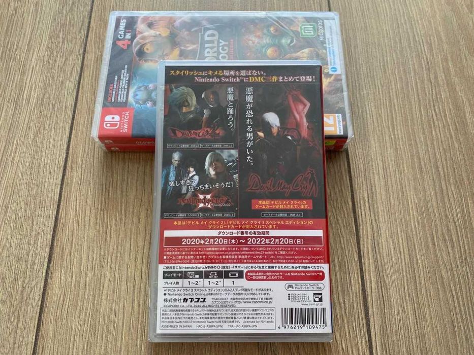 Новый Devil May Cry Nintendo Switch/ DMC Нинтендо Свитч