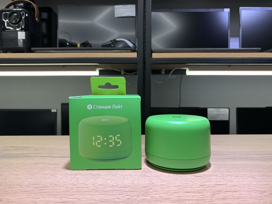 Яндекс Станция Лайт 2, YNDX-00026, 6 Вт, зеленый, 1208/А10