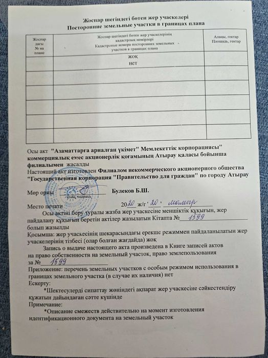 Землянной участок