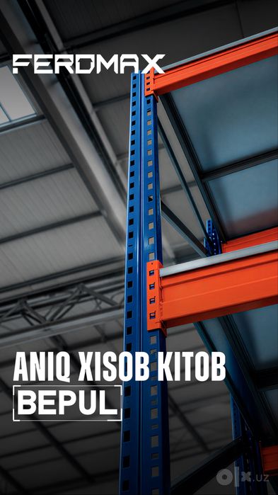 Stellaj / Stelaj / Ombor uchun Pallet Stellajlari / Sklad Tokcha