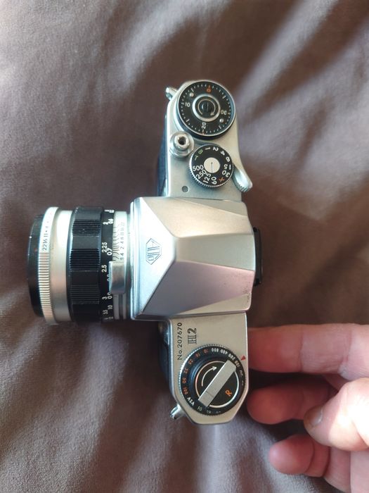 SLR Asahi Pentax H2 cu Auto-Takumar  55mm f2