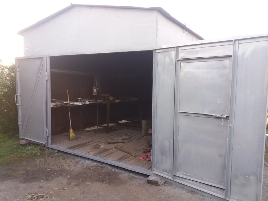 Продам гаражи металлические