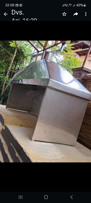 Hotă din tabla de inox sau Tabla zincata pe comanda