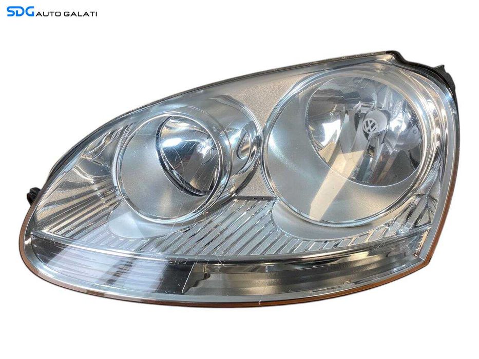 Far Stanga Halogen Volkswagen Golf 5 2003 - 2008 Cod 1K6941005R (Ureche Lipsa) [L8155]