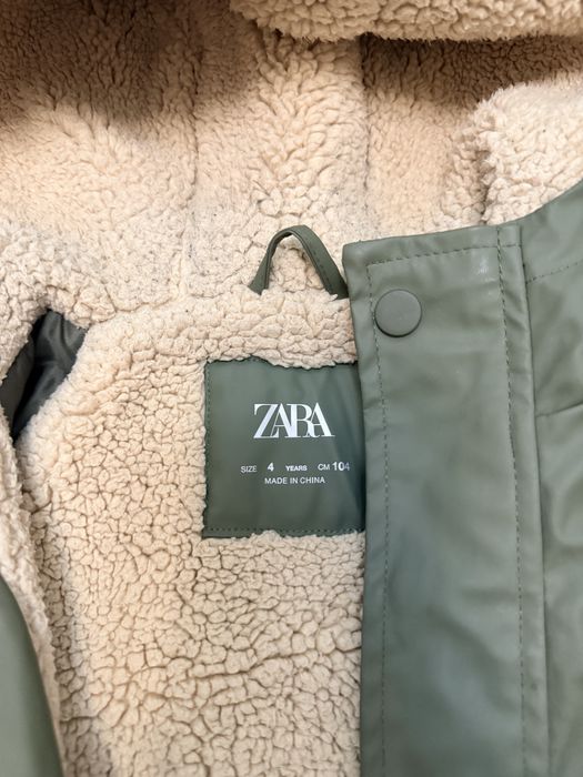 Теплая куртка Zara детская