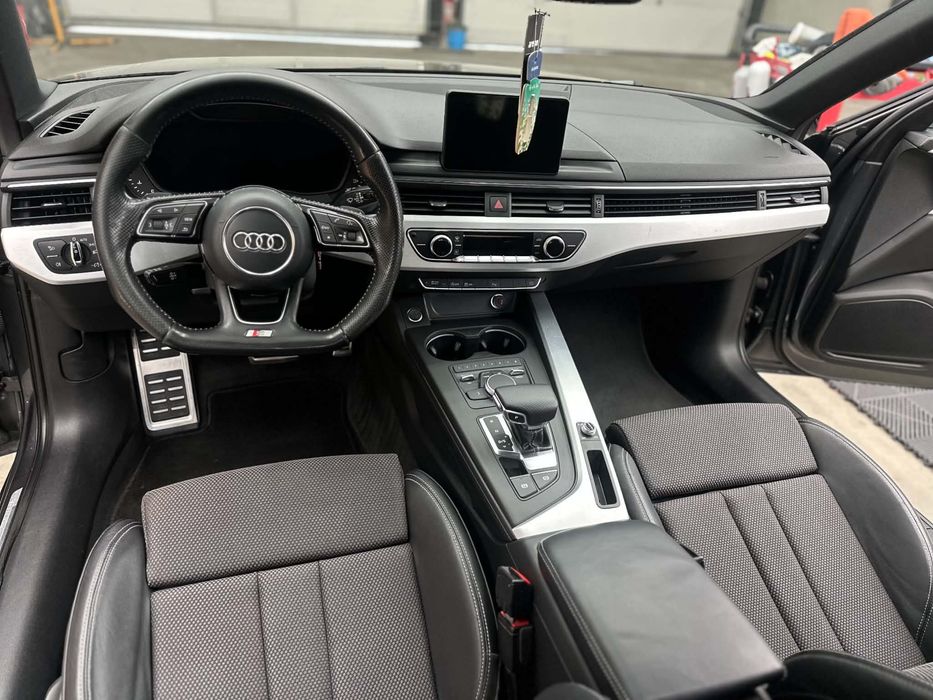 Audi A4 B9 ULTRA S-line 2.0 TDi 2017 EURO 6 Automat Stronic 7+1 ceasuri plasma/interior Full S-line