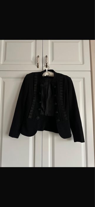 Sacou Nissa , negru , impecabil , masura S