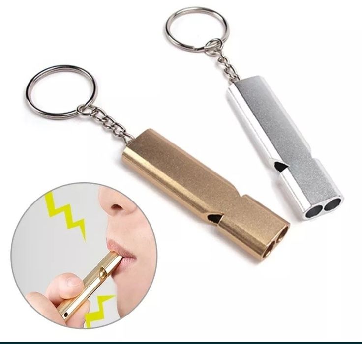 Fluier supravietuire din aluminiu