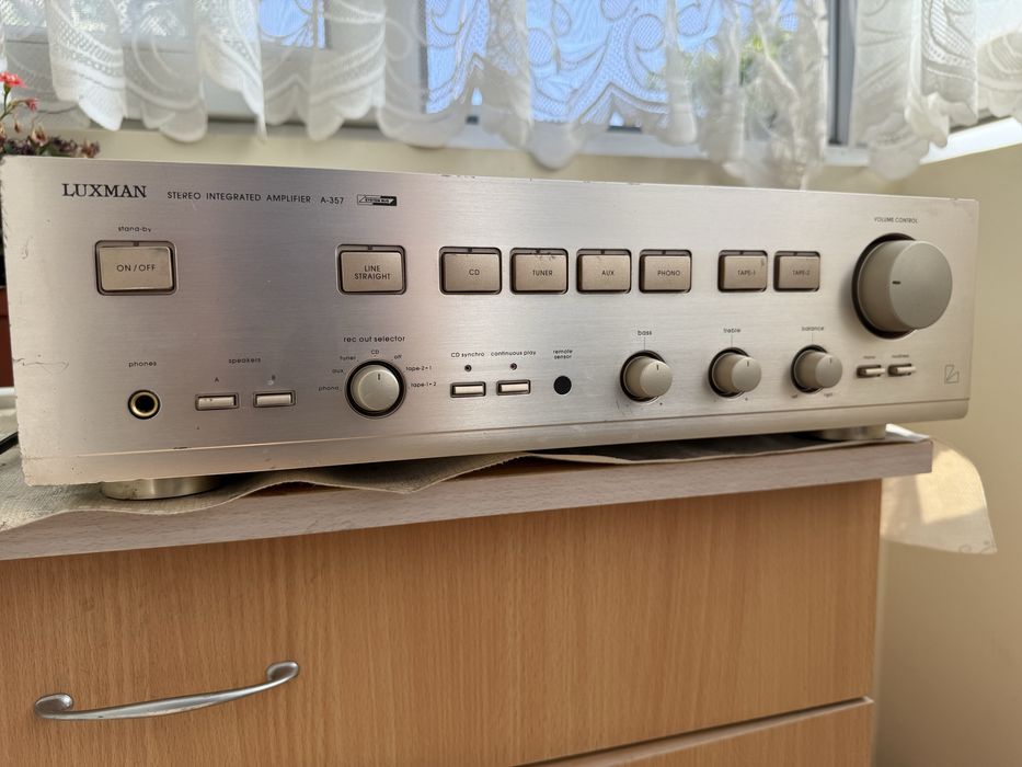 Luxman A-357 Качеатвен стерео усилвател