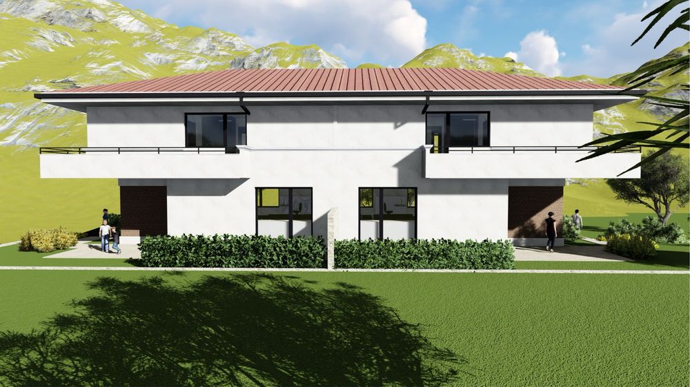 Casa tip duplex in Dambu Rotund D+P+E