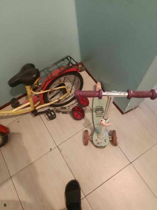 Продам велосипед и самокат