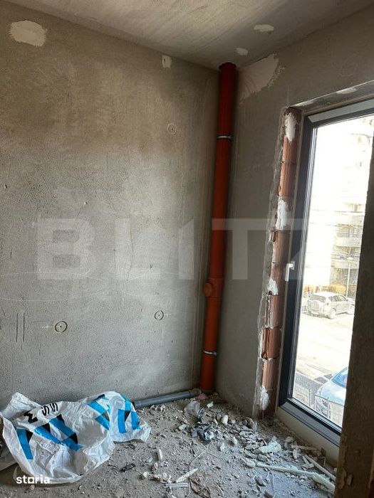 Apartament 1 camera, 41 mp, bucatarie inchisa, zona Iulius Mall