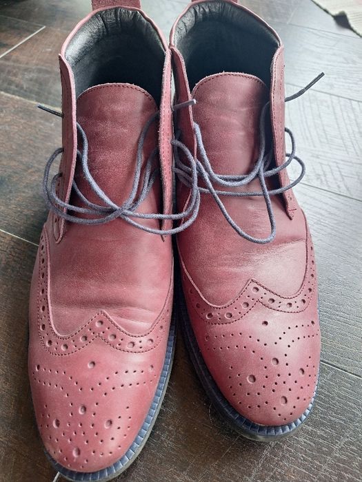 Ghete piele barbati marimea 42 Bigotti