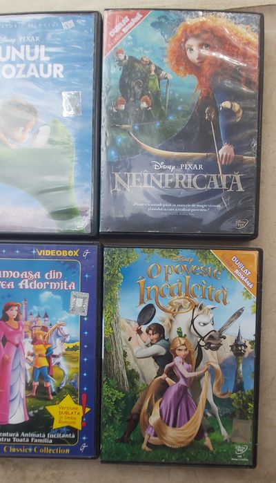 Set 10 Dvd cu cele mai cunoscute povești