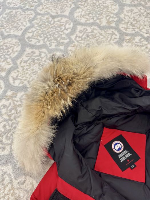 Canada goose expedition parka red