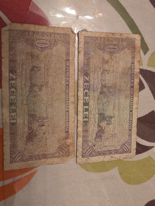 Bancnote 10 lei. 1966