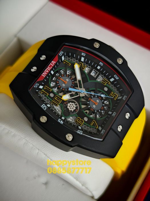 INVICTA Strada Yellow 47 mm, Инвикта нов ръчен часовник